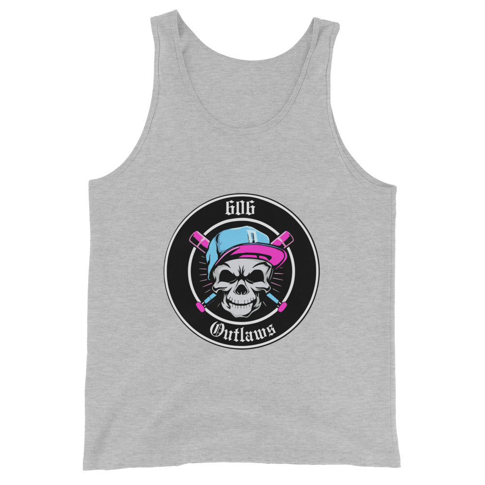 Performance | Tank Top | 606 Outlaws Baseball | Badge Logo