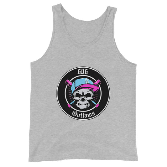 Performance | Tank Top | 606 Outlaws Baseball | Badge Logo