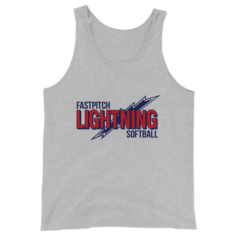 Performance | Tank Top | Amherst Lightning Softball | Lightning Logo