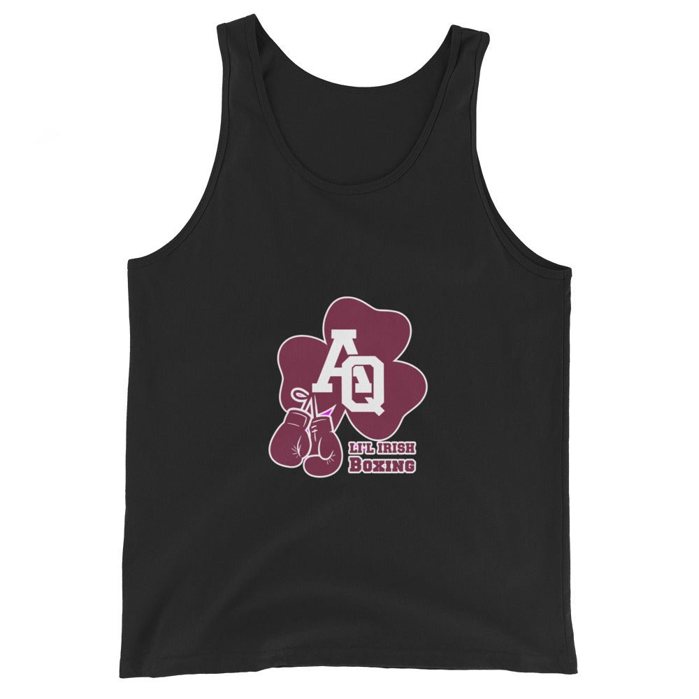 Performance | Tank Top | Aquinas Li’l Irish Boxing | AQ Shamrock Logo
