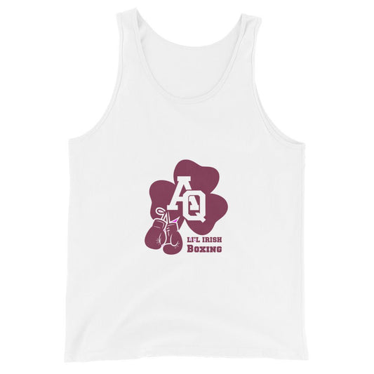 Performance | Tank Top | Aquinas Li’l Irish Boxing | AQ Shamrock Logo