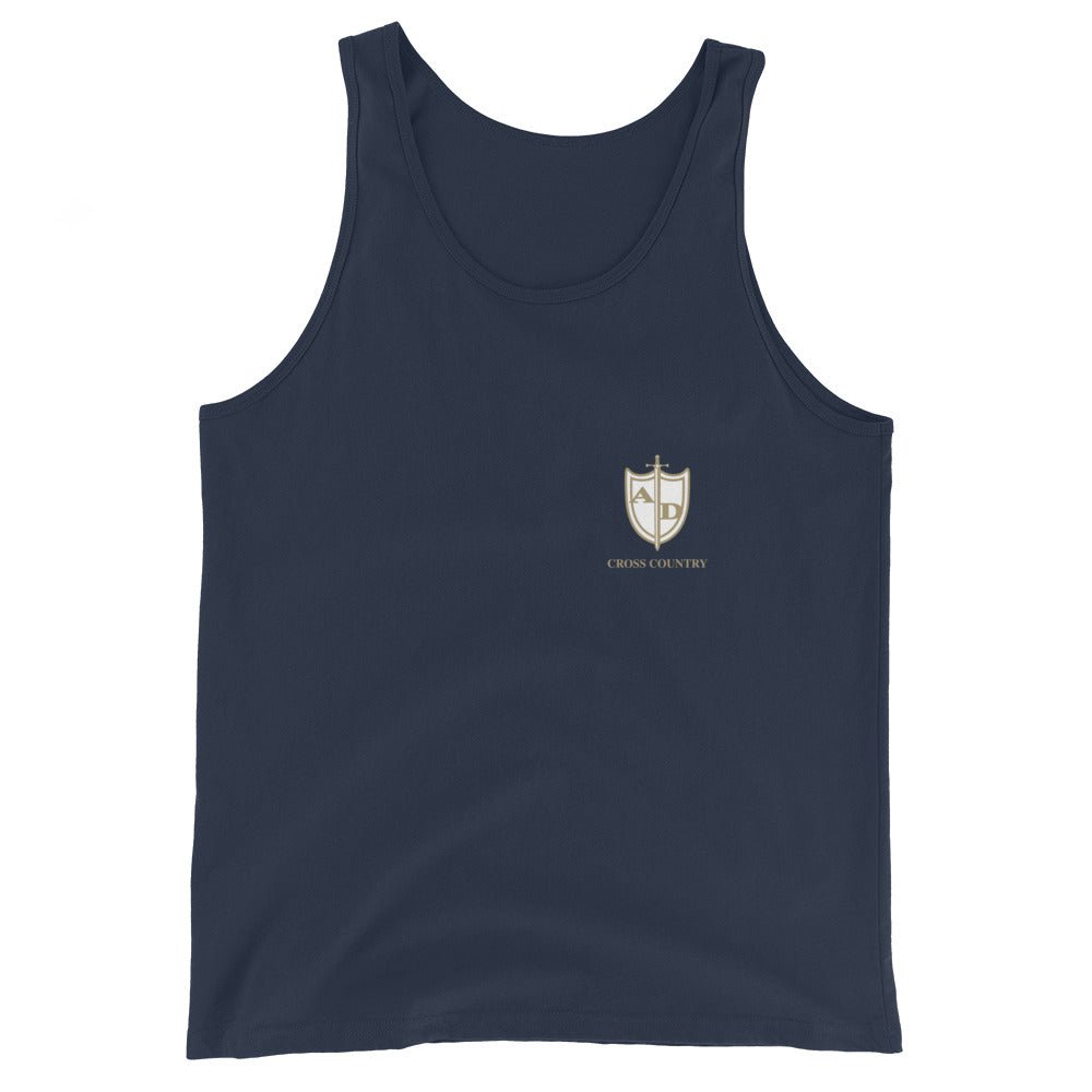 Performance | Tank Top | Arma Dei Academy Cross Country | Shield Logo