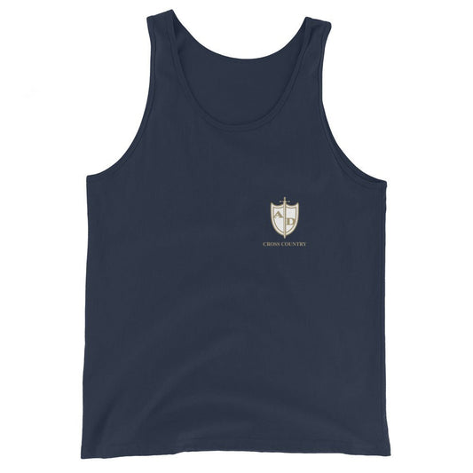 Performance | Tank Top | Arma Dei Academy Cross Country | Shield Logo