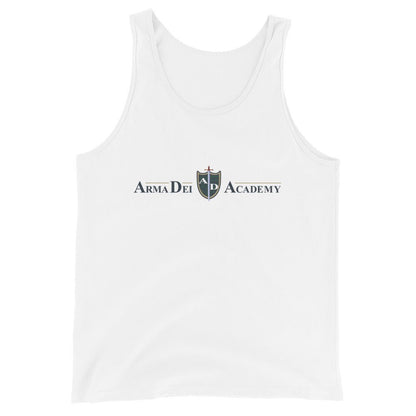 Performance | Tank Top | Arma Dei Academy | Text Shield Logo