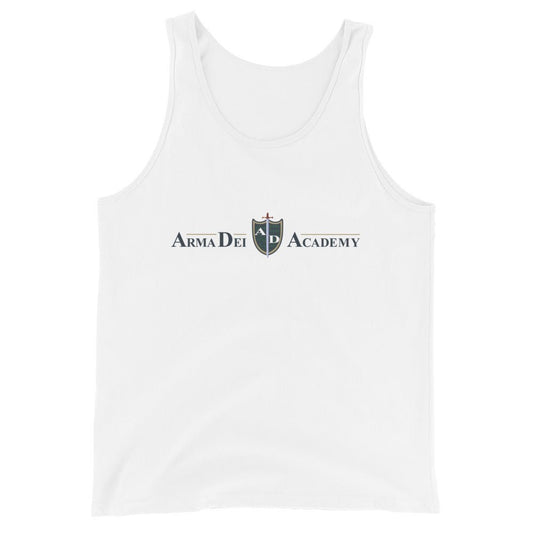 Performance | Tank Top | Arma Dei Academy | Text Shield Logo