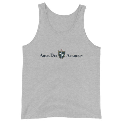 Performance | Tank Top | Arma Dei Academy | Text Shield Logo