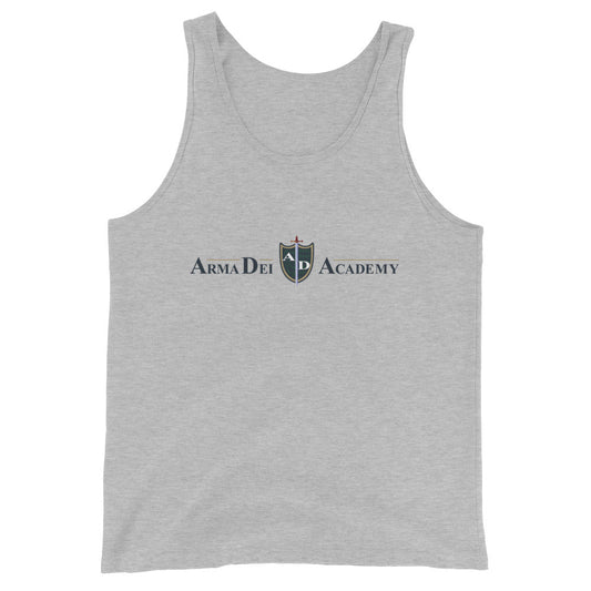 Performance | Tank Top | Arma Dei Academy | Text Shield Logo