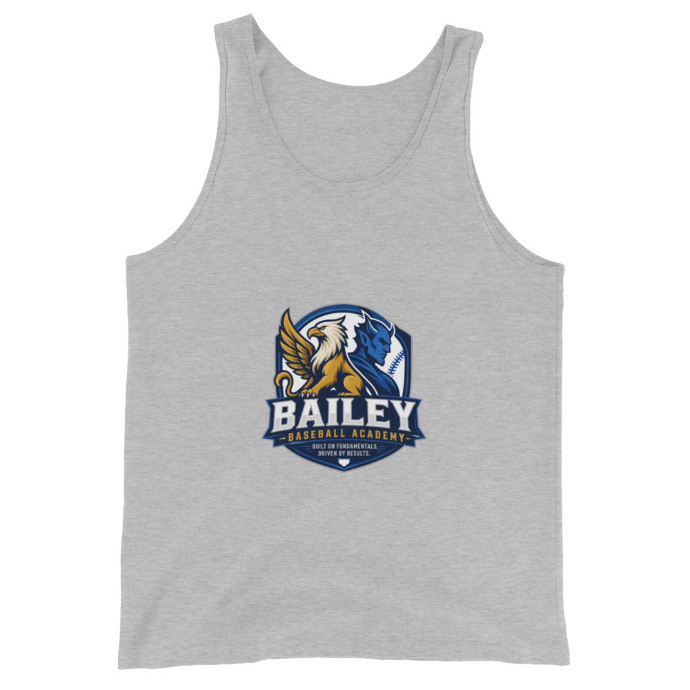 Performance | Tank Top | Bailey Baseball Academy | Shield Logo