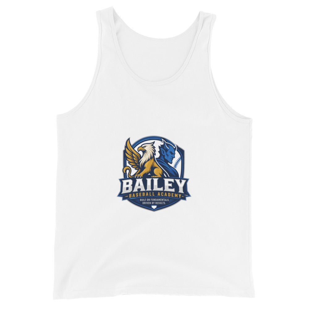 Performance | Tank Top | Bailey Baseball Academy | Shield Logo