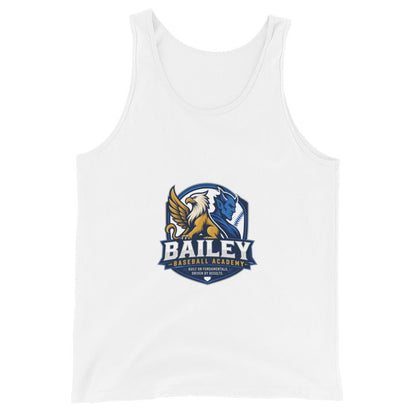Performance | Tank Top | Bailey Baseball Academy | Shield Logo