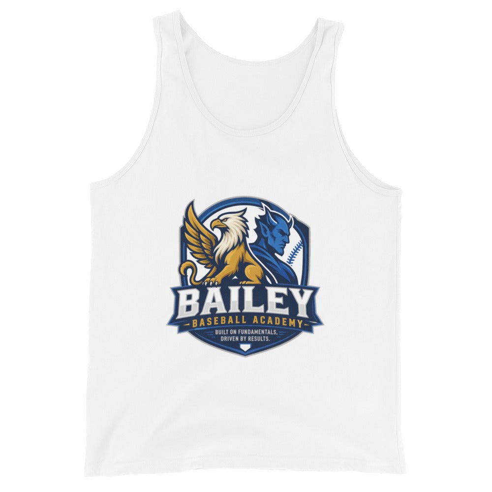 Performance | Tank Top | Bailey Baseball Academy | Shield Logo
