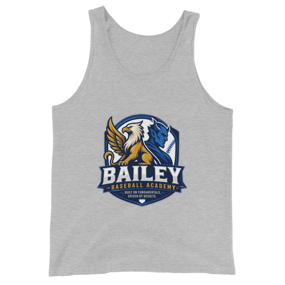Performance | Tank Top | Bailey Baseball Academy | Shield Logo