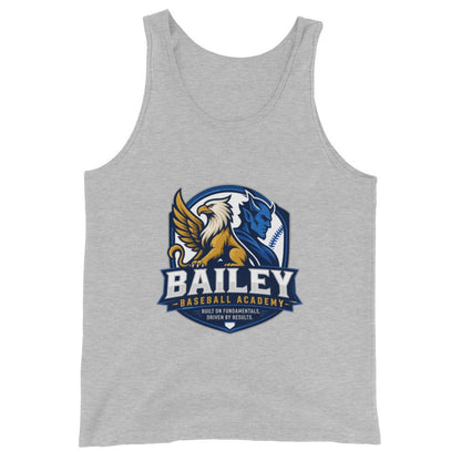 Performance | Tank Top | Bailey Baseball Academy | Shield Logo
