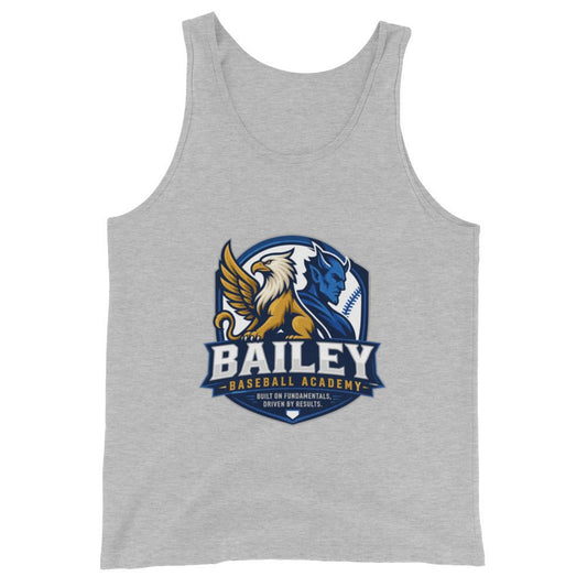 Performance | Tank Top | Bailey Baseball Academy | Shield Logo