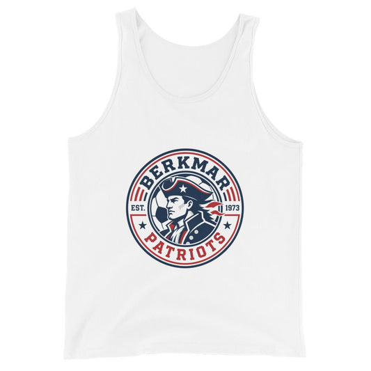 Performance | Tank Top | Berkmar High School Soccer | Badge Logo