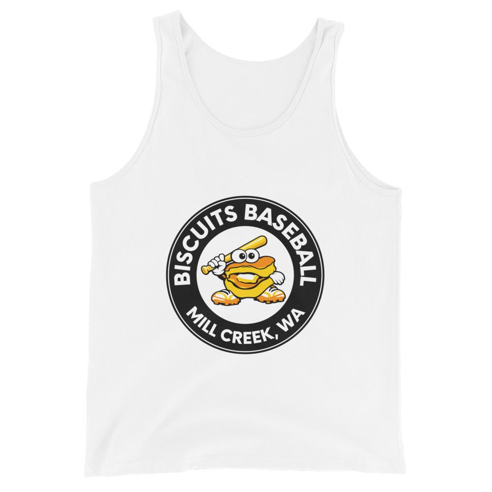 Performance | Tank Top | Biscuits Baseball MCLL | Mascot Logo
