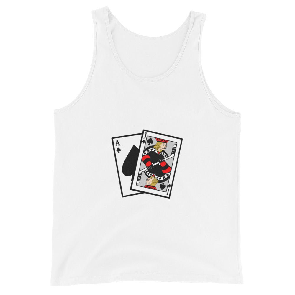Performance | Tank Top | Blackjack’s Roller Hockey | Royal Spade Crest Logo