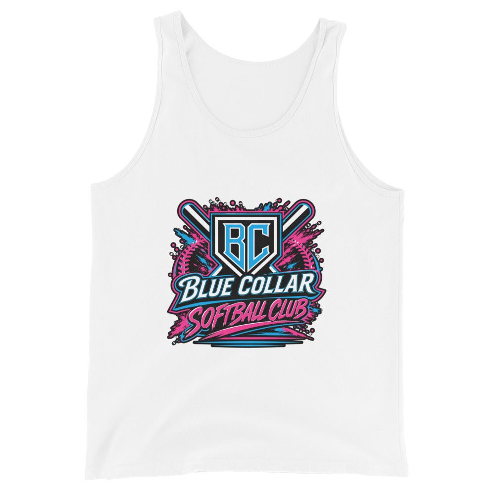 Performance | Tank Top | Blue Collar Softball 2034 | Athletics Logo