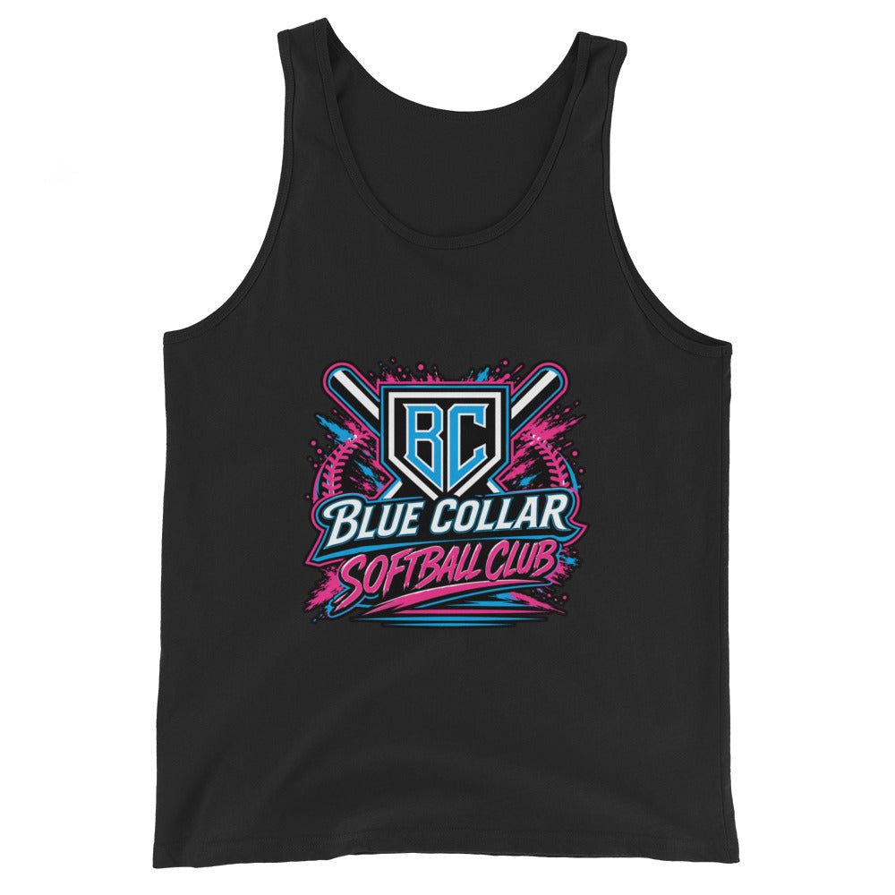 Performance | Tank Top | Blue Collar Softball 2034 | Athletics Logo