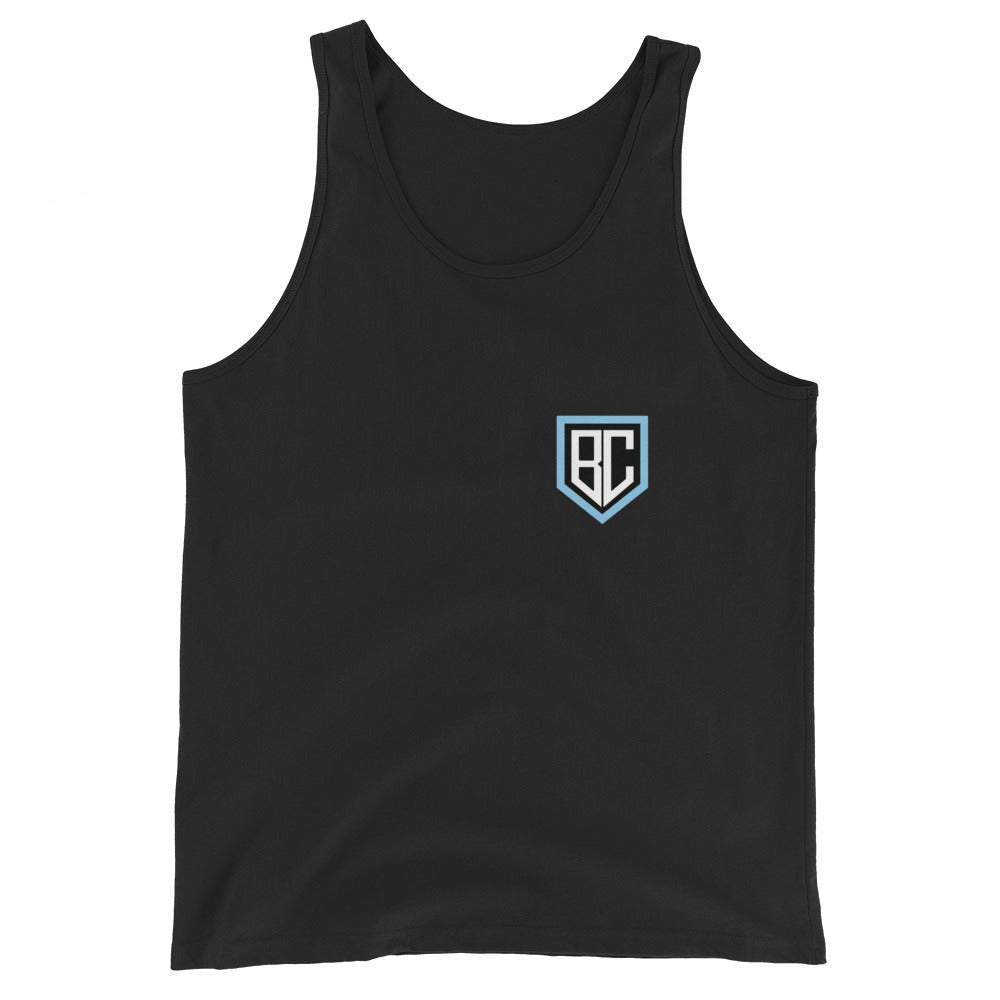 Performance | Tank Top | Blue Collar Softball 2034 | Emblem Logo
