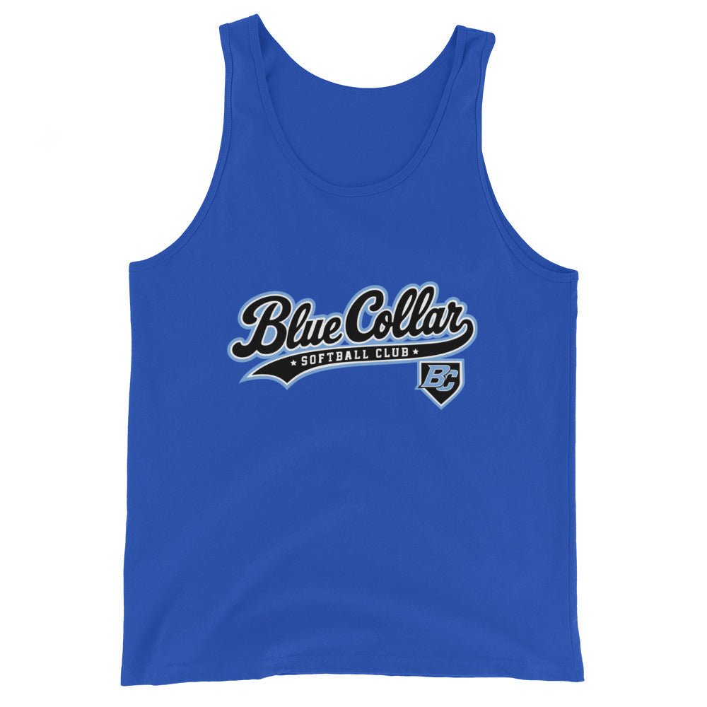 Performance | Tank Top | Blue Collar Softball 2034 | Foundry Logo