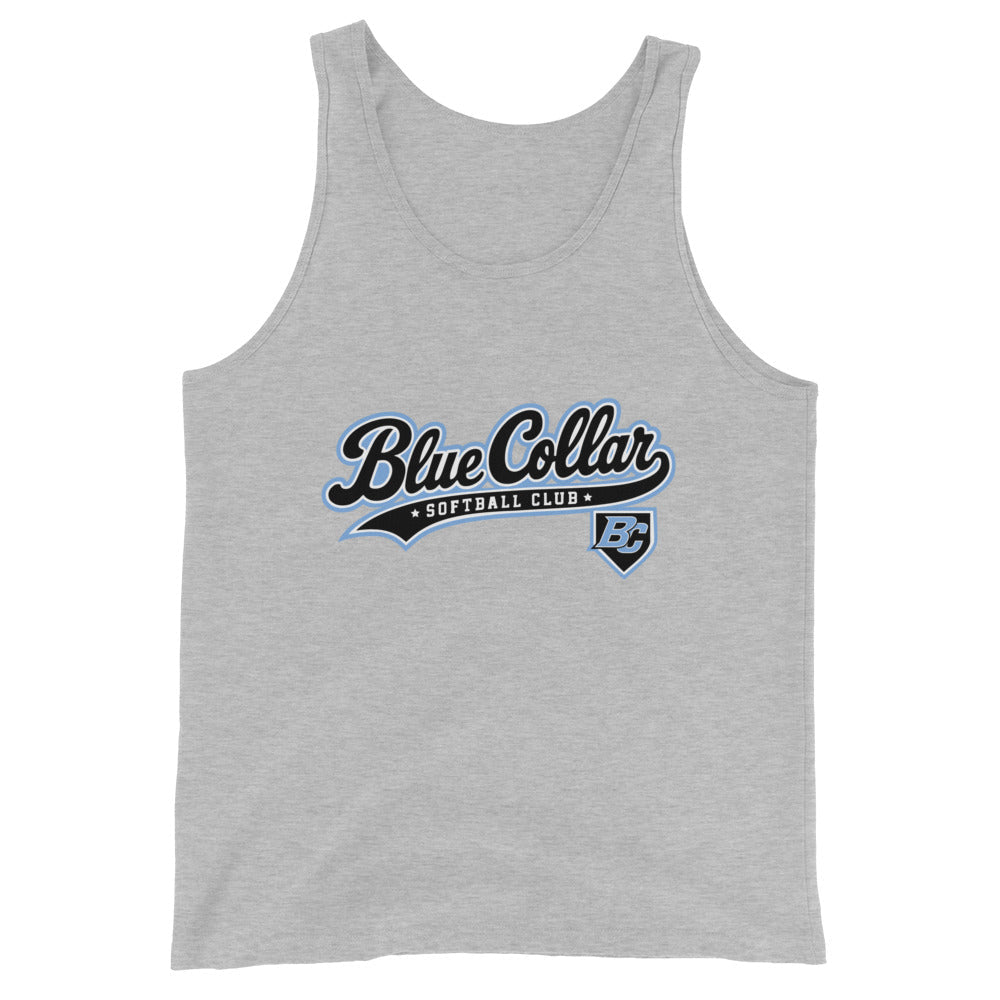 Performance | Tank Top | Blue Collar Softball 2034 | Foundry Logo