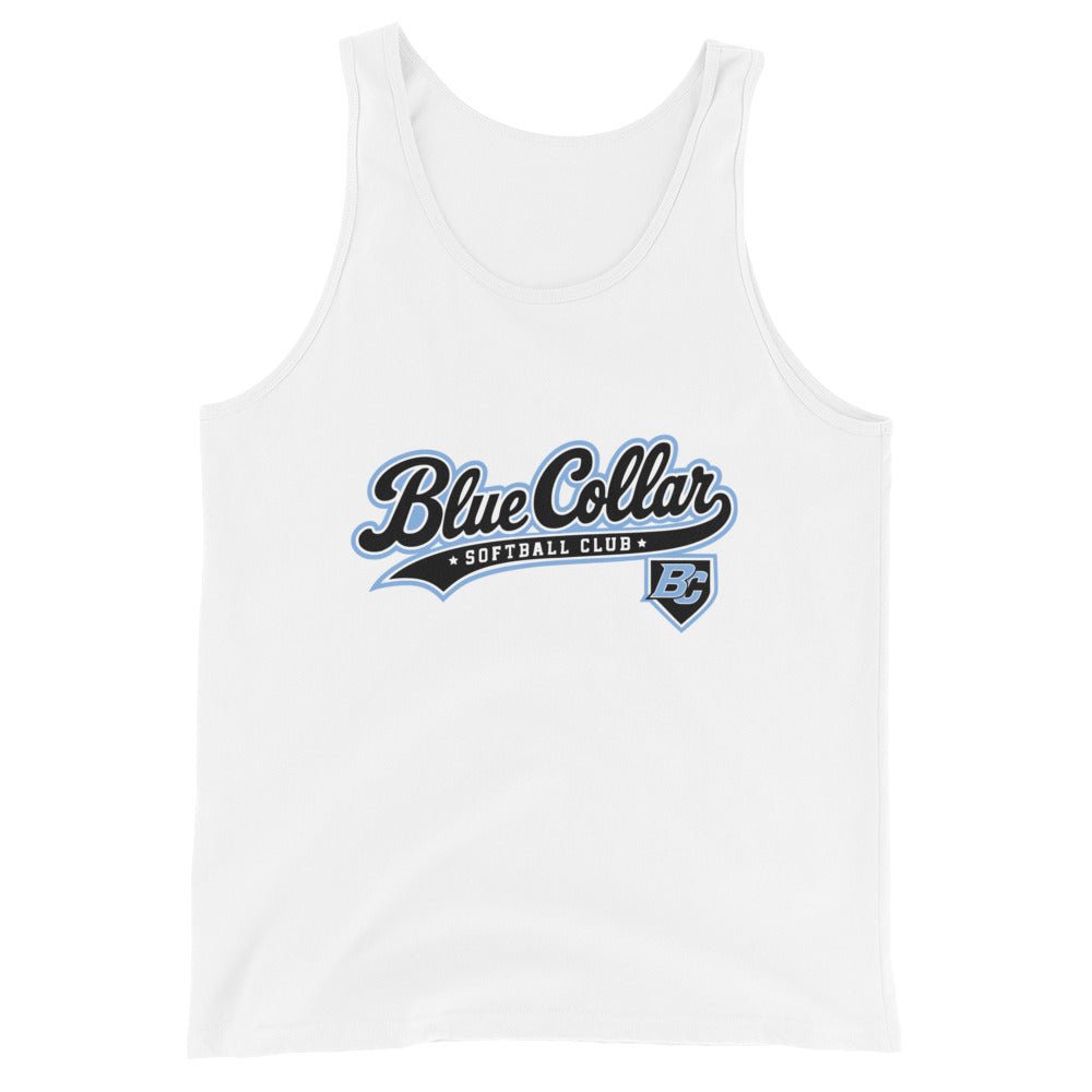 Performance | Tank Top | Blue Collar Softball 2034 | Foundry Logo