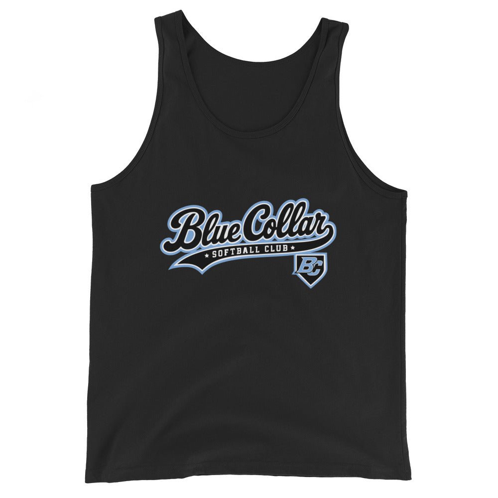 Performance | Tank Top | Blue Collar Softball 2034 | Foundry Logo