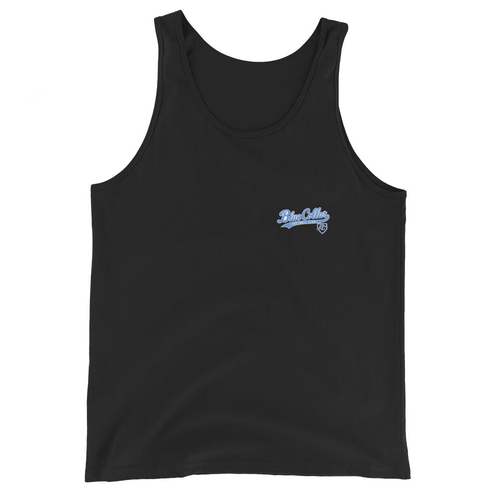 Performance | Tank Top | Blue Collar Softball 2034 | Ironclad Logo