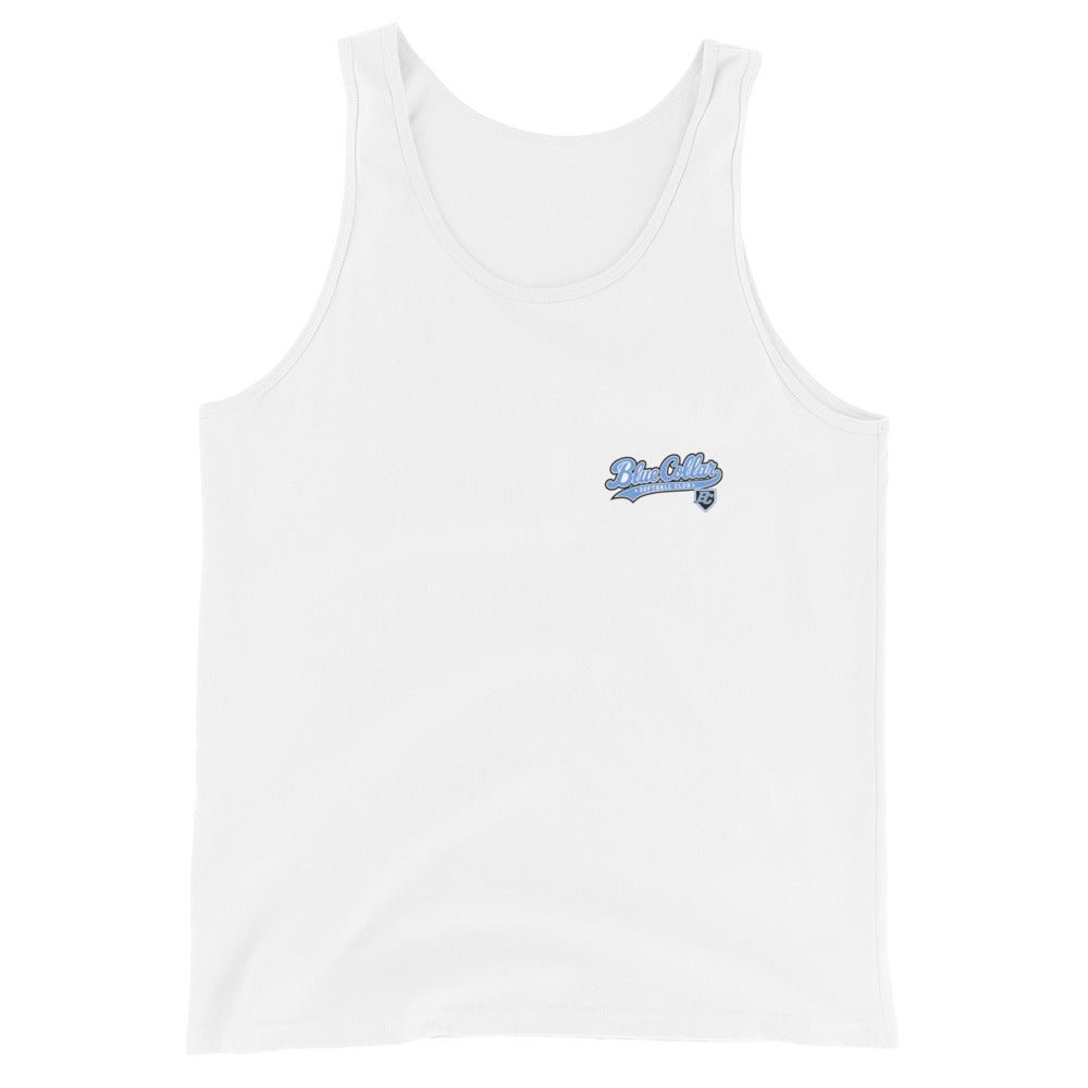 Performance | Tank Top | Blue Collar Softball 2034 | Ironclad Logo