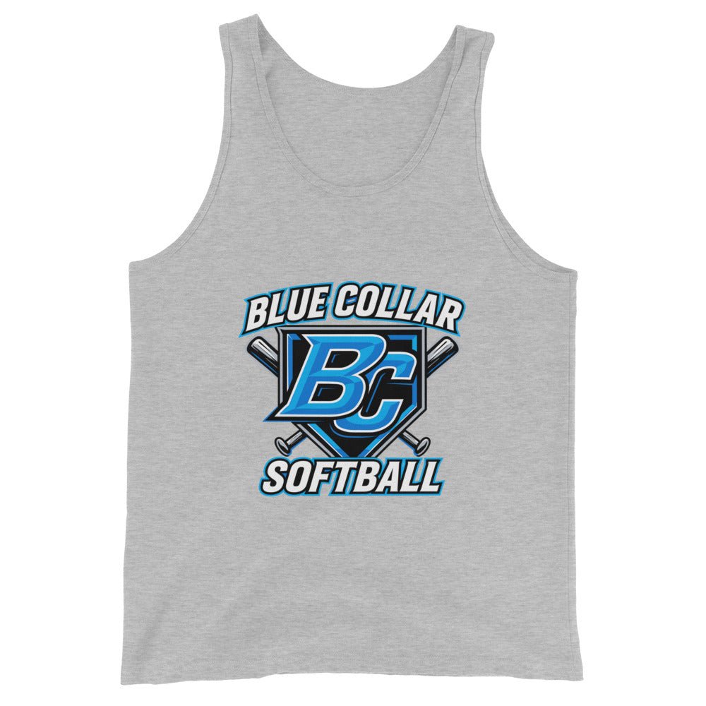 Performance | Tank Top | Blue Collar Softball 2034 | Shield Logo