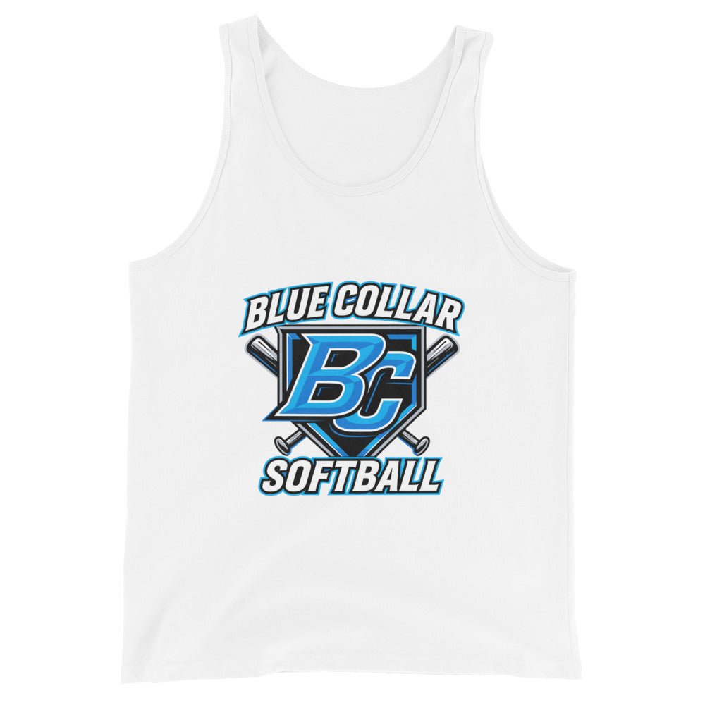Performance | Tank Top | Blue Collar Softball 2034 | Shield Logo
