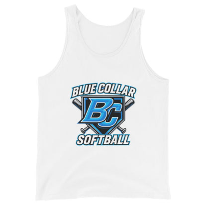 Performance | Tank Top | Blue Collar Softball 2034 | Shield Logo