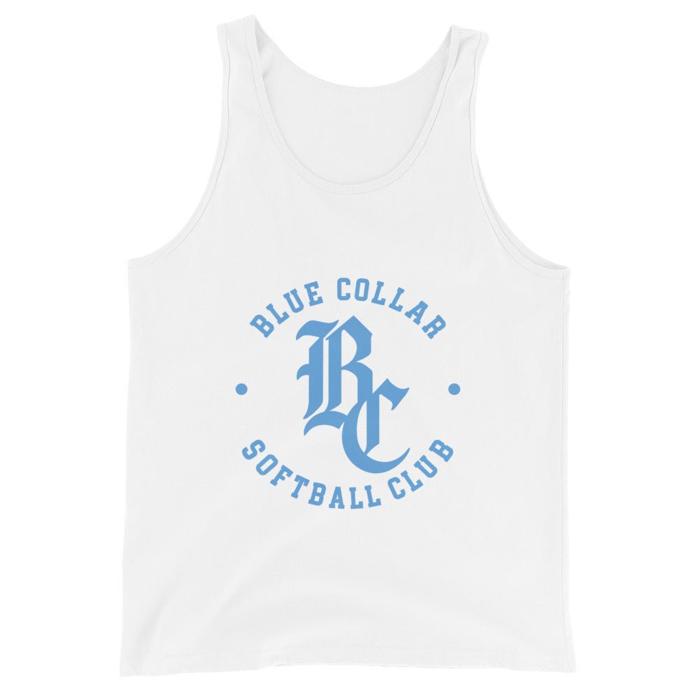 Performance | Tank Top | Blue Collar Softball 2034 | Varsity Logo