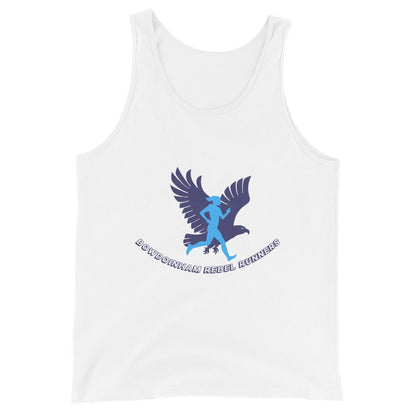Performance | Tank Top | Bowdoinham Rebel Runners | Emblem Logo