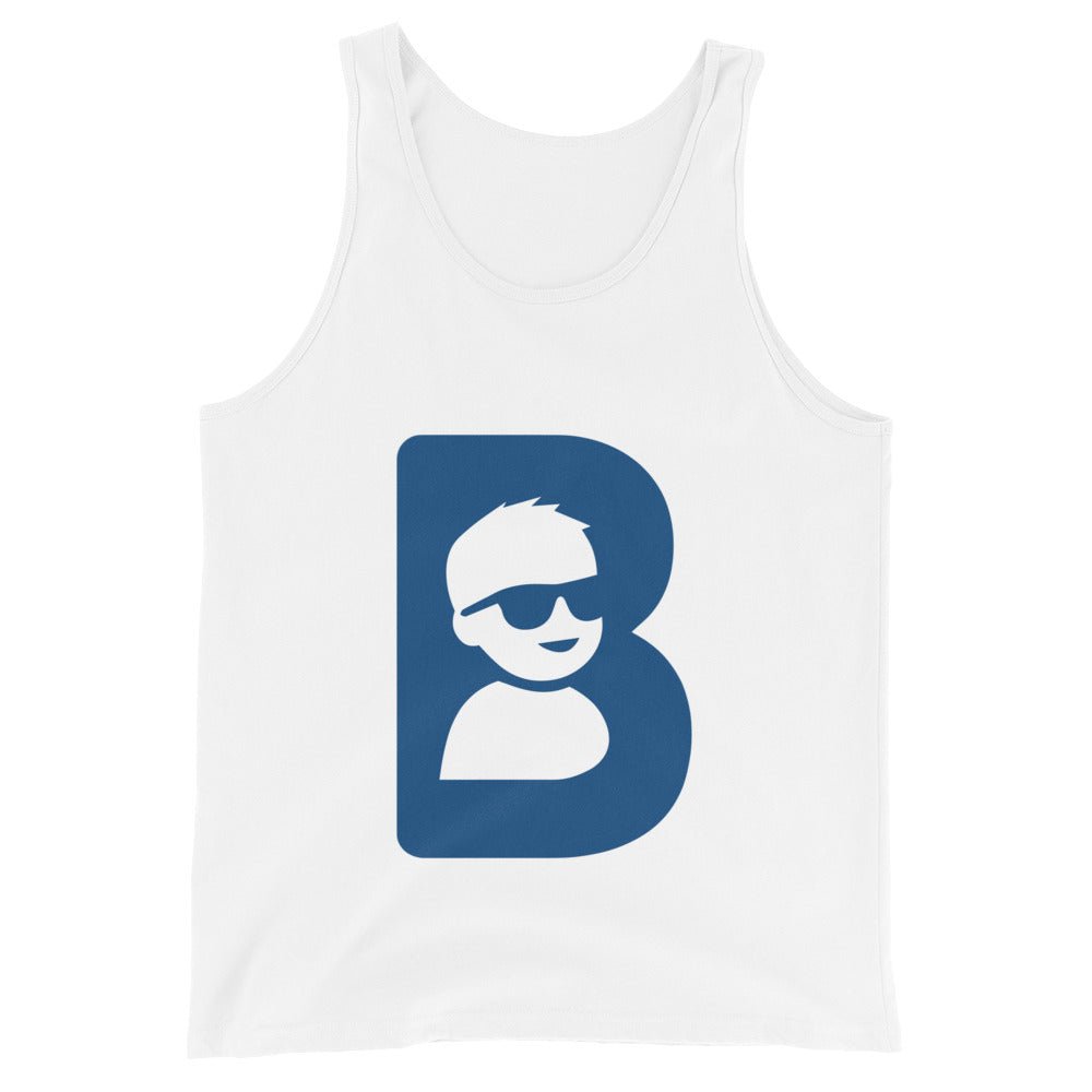 Performance | Tank Top | Brave Like Ben | Blue Maverick Logo