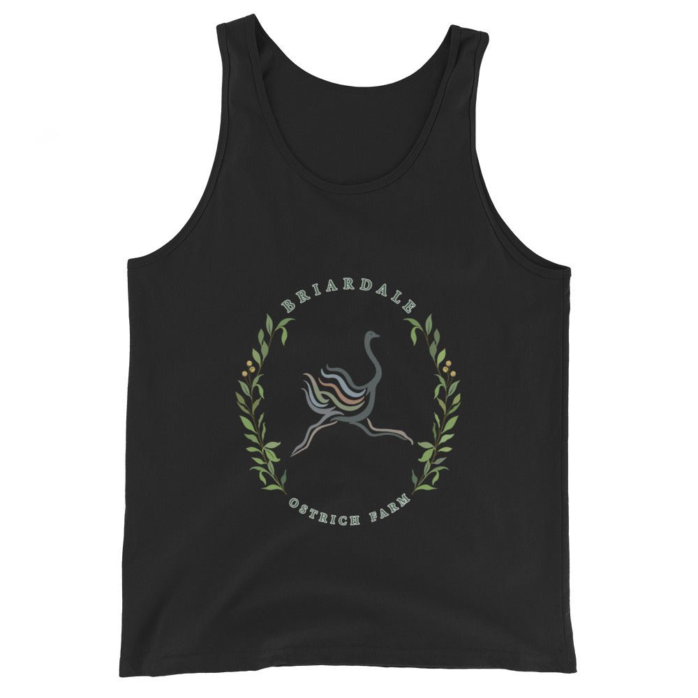 Performance | Tank Top | Briardale Ostrich Farm | Crest Logo
