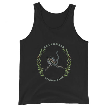 Performance | Tank Top | Briardale Ostrich Farm | Crest Logo