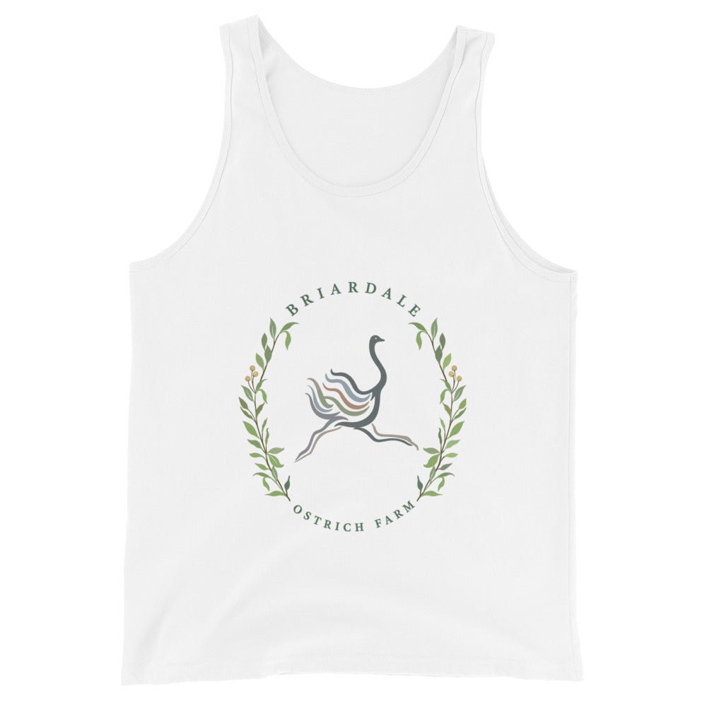 Performance | Tank Top | Briardale Ostrich Farm | Crest Logo