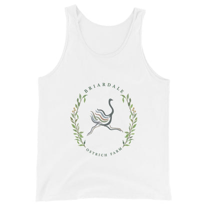 Performance | Tank Top | Briardale Ostrich Farm | Crest Logo