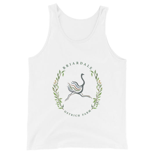 Performance | Tank Top | Briardale Ostrich Farm | Crest Logo