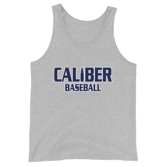Performance | Tank Top | Caliber Baseball | Varsity Script Logo