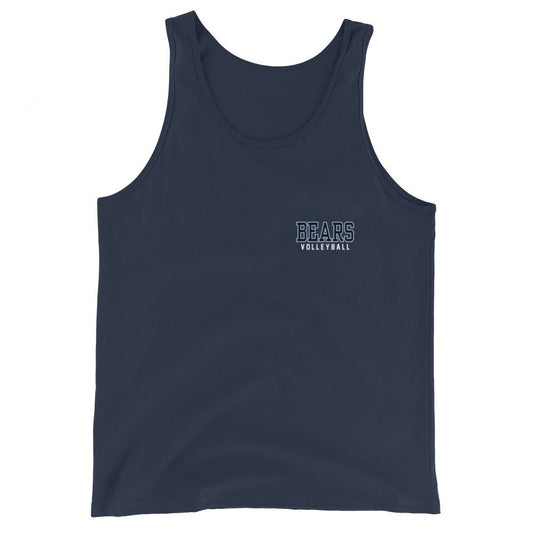 Performance | Tank Top | Cambridge Volleyball | Block Bears Logo