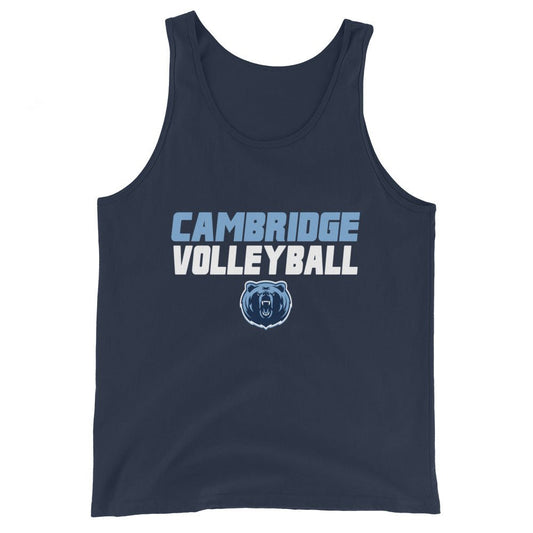 Performance | Tank Top | Cambridge Volleyball | Modern Logo