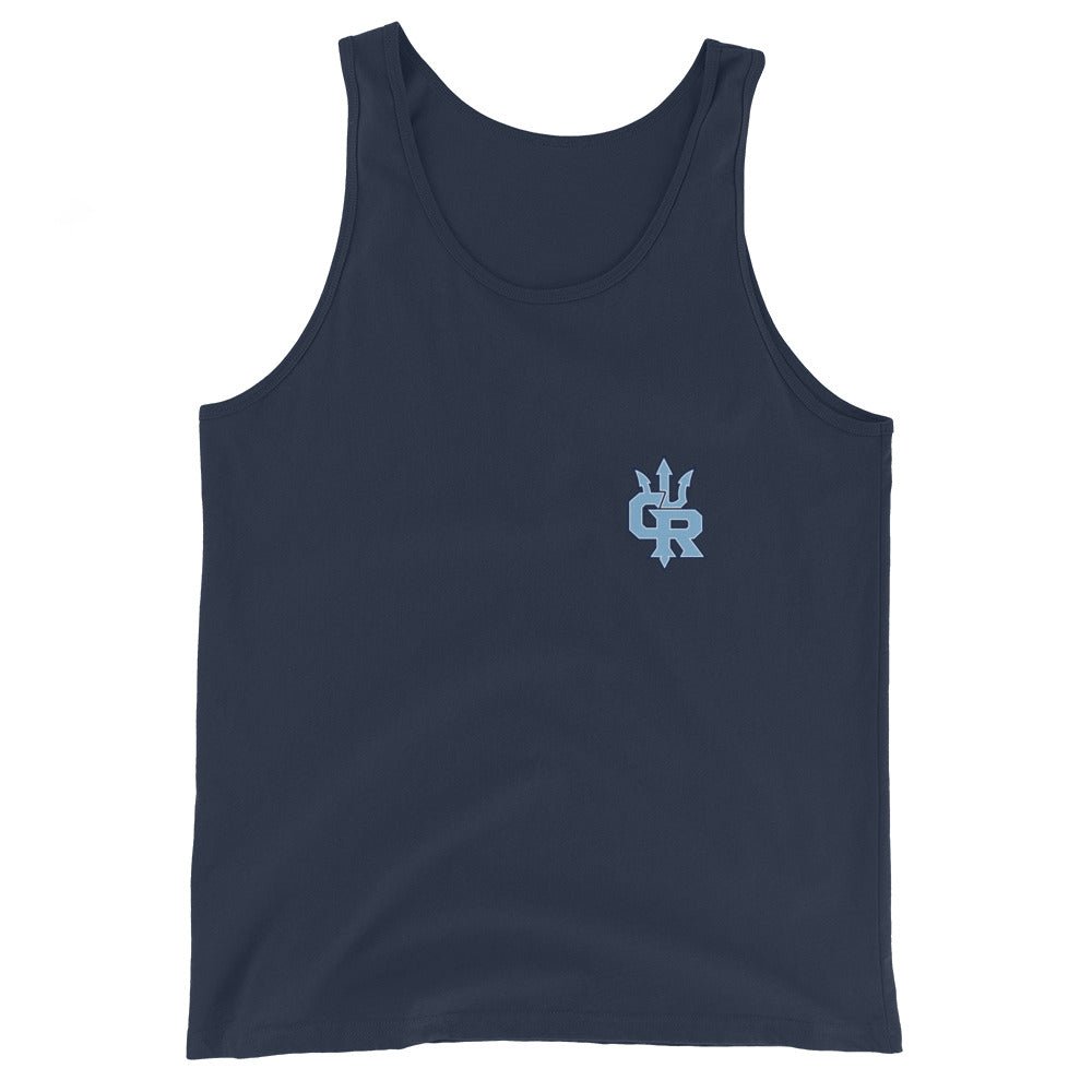 Performance | Tank Top | Cape Riptides Baseball | Crest Logo