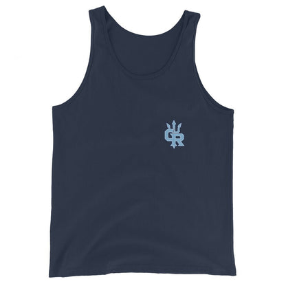 Performance | Tank Top | Cape Riptides Baseball | Crest Logo