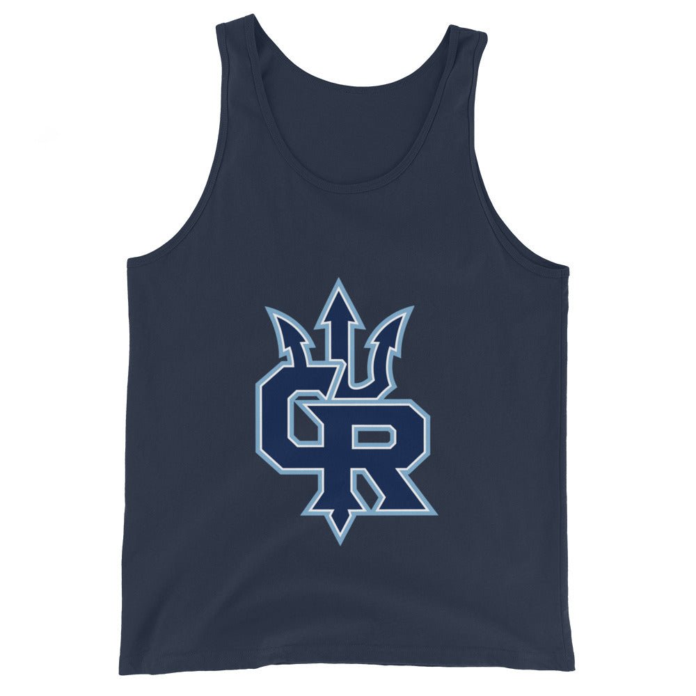 Performance | Tank Top | Cape Riptides Baseball | Emblem Logo