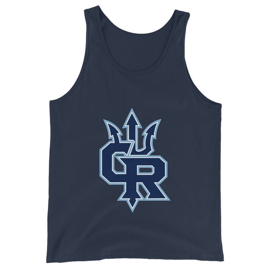 Performance | Tank Top | Cape Riptides Baseball | Emblem Logo