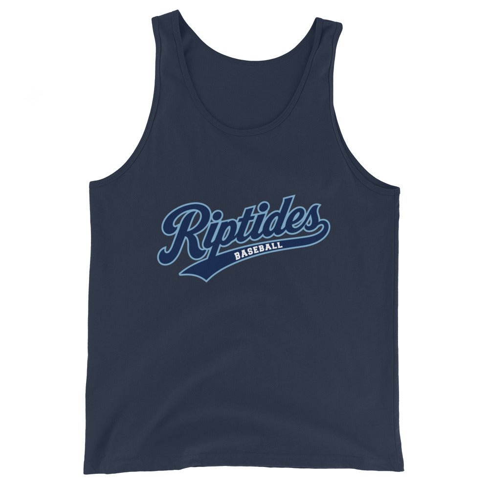 Performance | Tank Top | Cape Riptides Baseball | Modern Script Logo