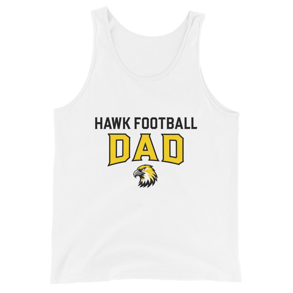 Performance | Tank Top | Cardinal Ohara Hawks | Football Dad Logo